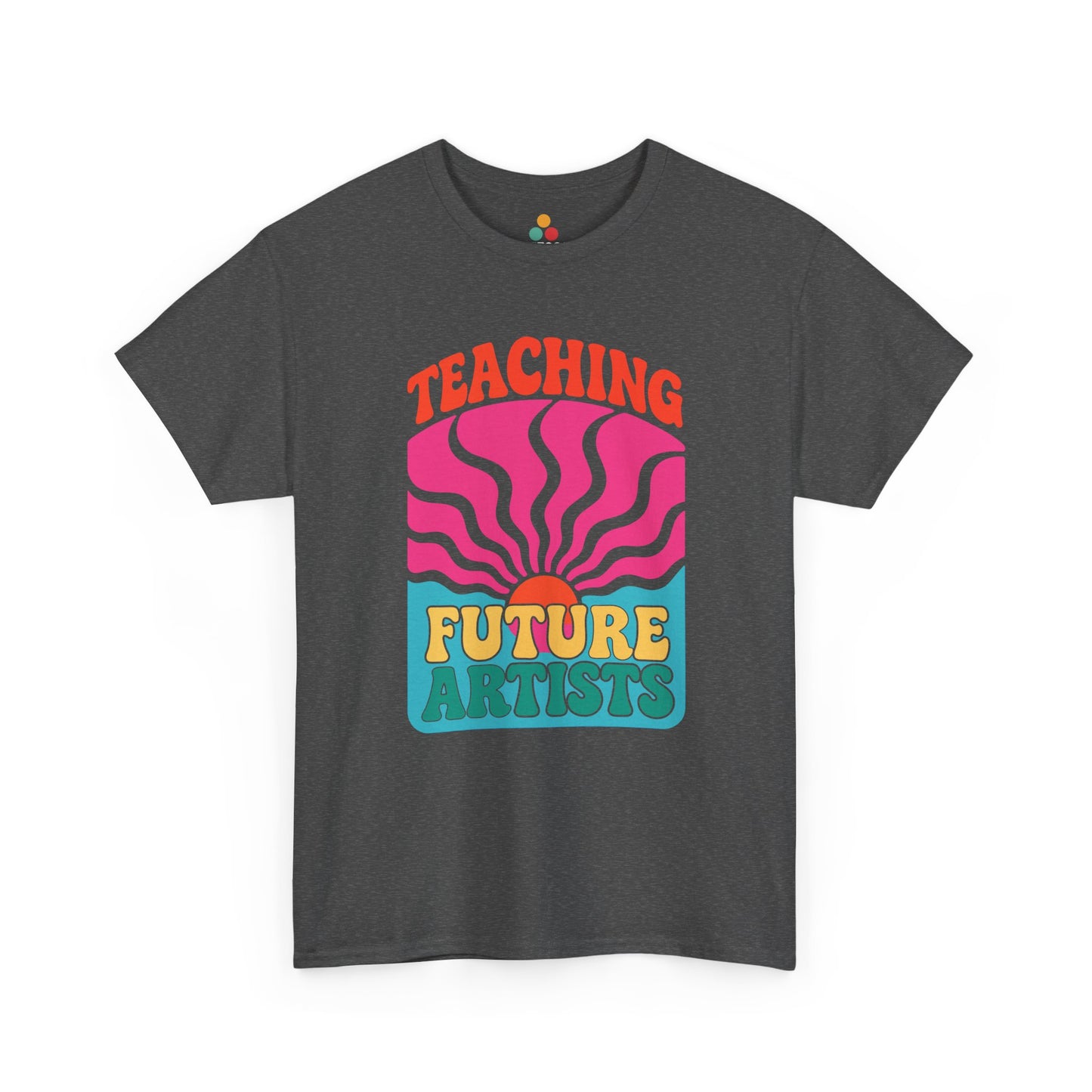 Teaching Future Artists Shirt — Retro Art Teacher & Education T‑Shirt