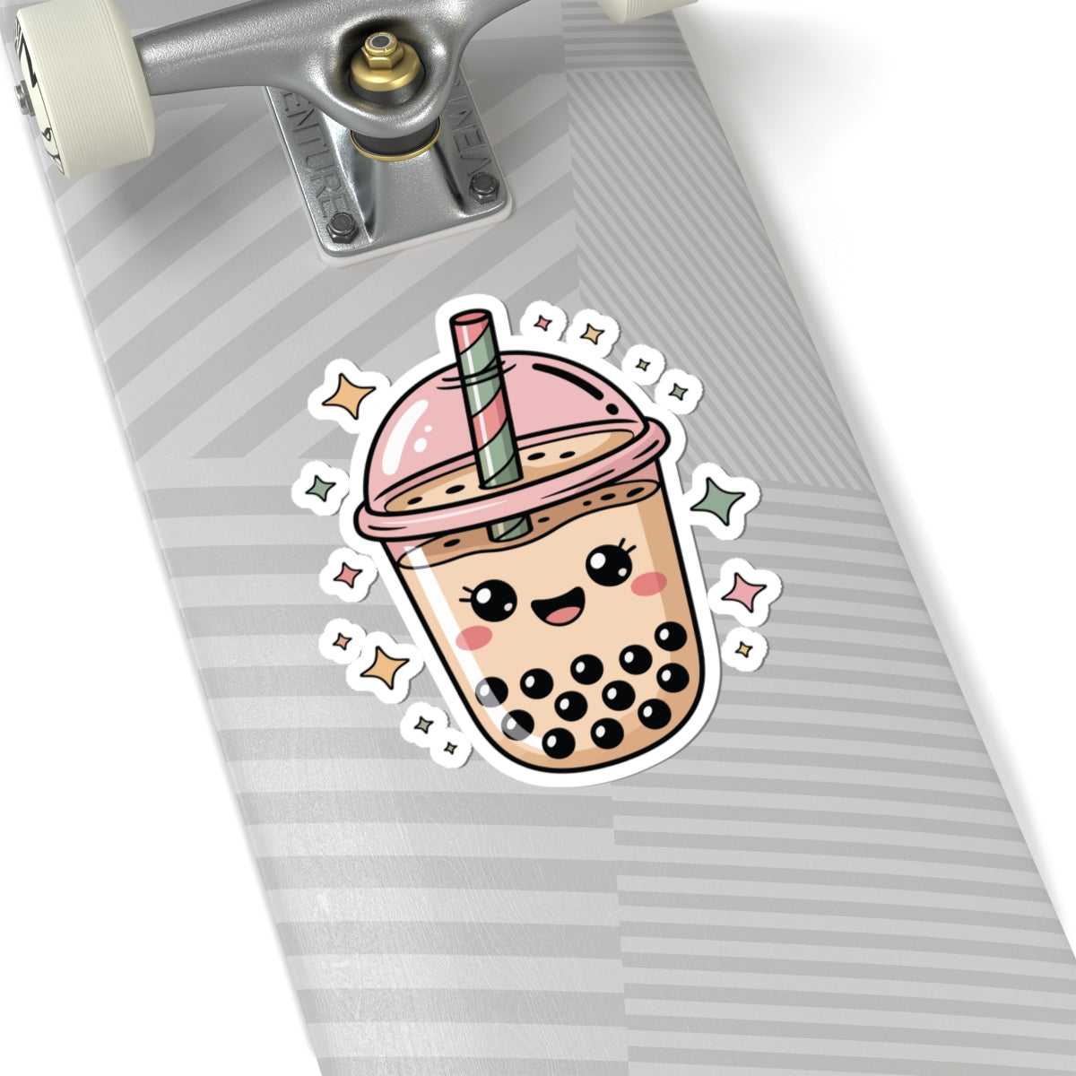 TEEZOCA cute bubble tea sticker kawaii boba drink illustration