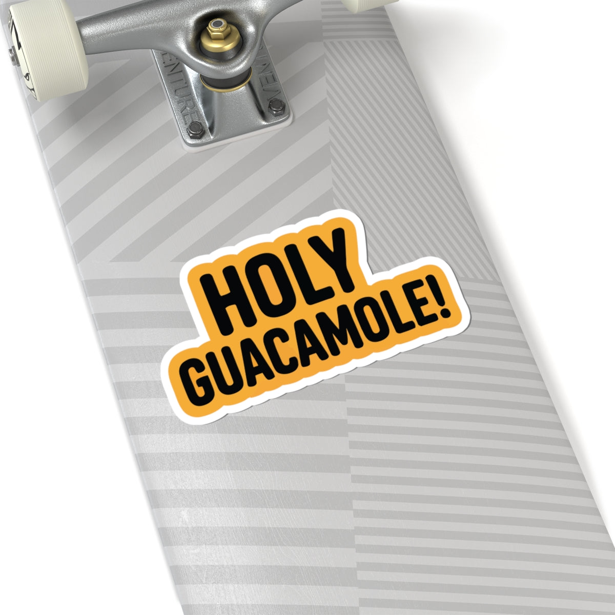 TEEZOCA holy guacamole text sticker