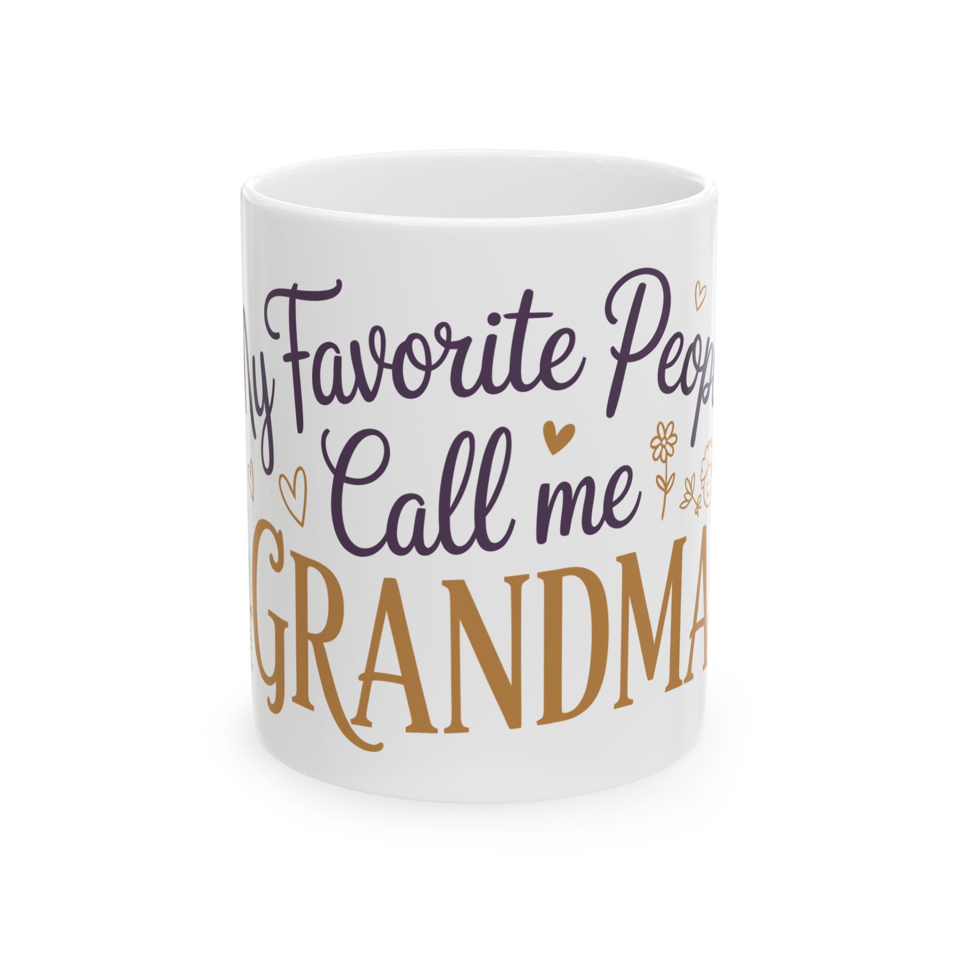 TEEZOCA my favorite people call me grandma mug
