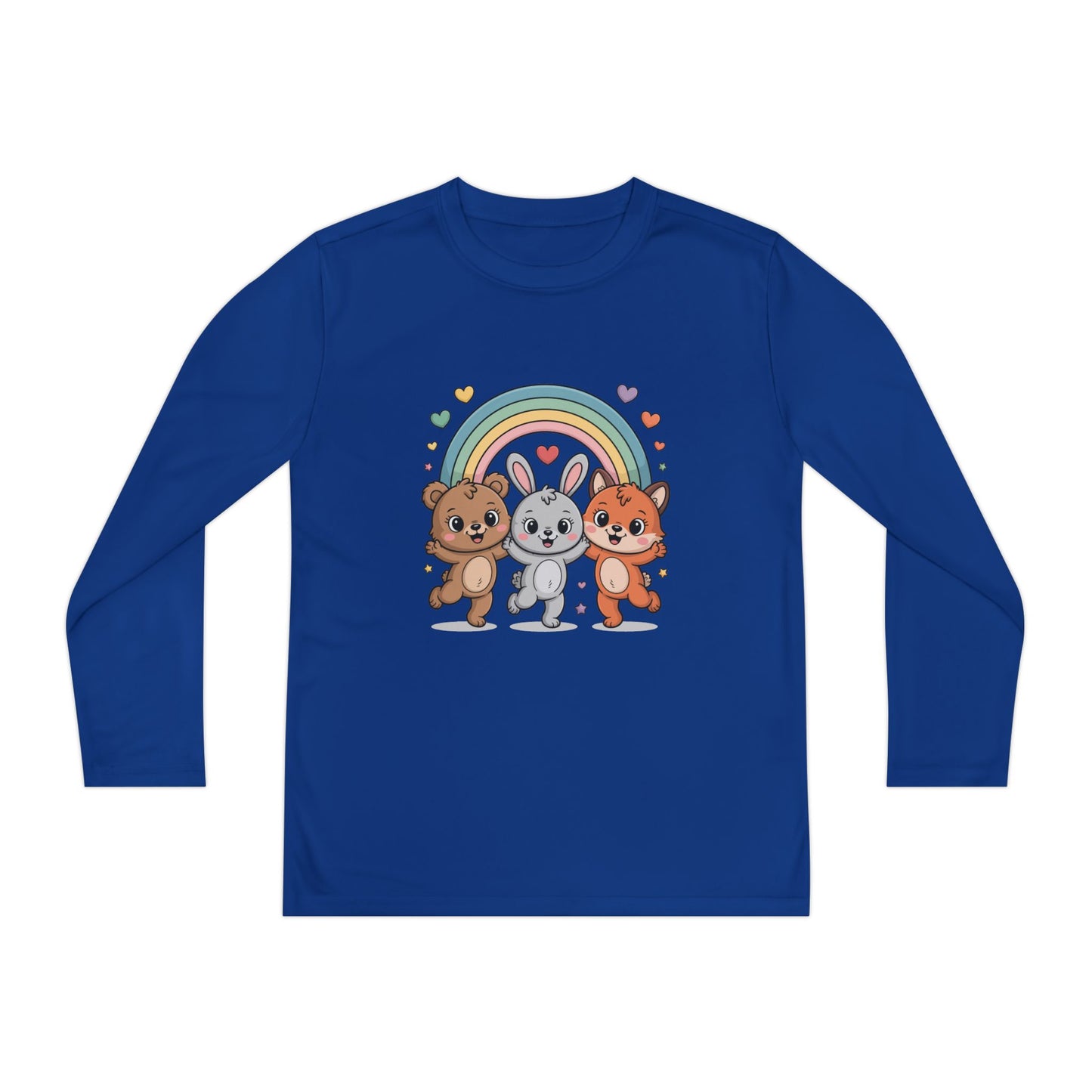 Rainbow Friends Kids Long Sleeve T-Shirt TEEZOCA