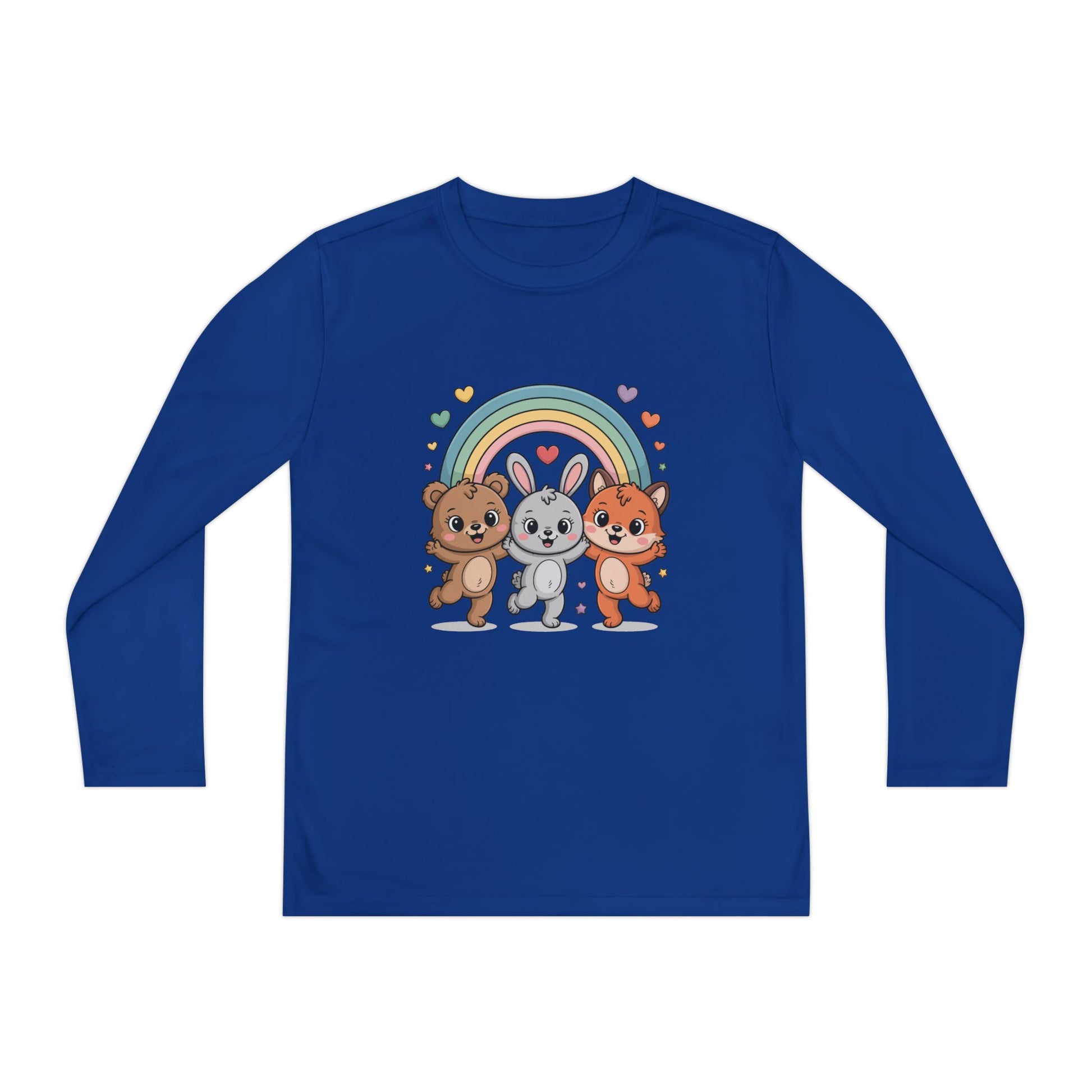 Rainbow Friends Kids Long Sleeve T-Shirt TEEZOCA