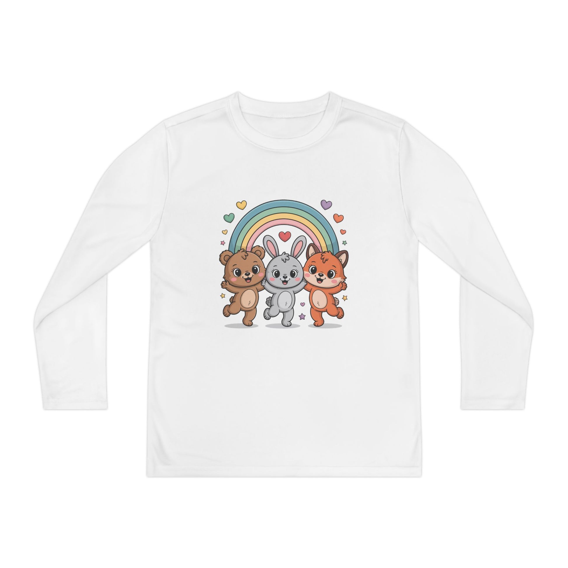 Rainbow Friends Kids Long Sleeve T-Shirt TEEZOCA
