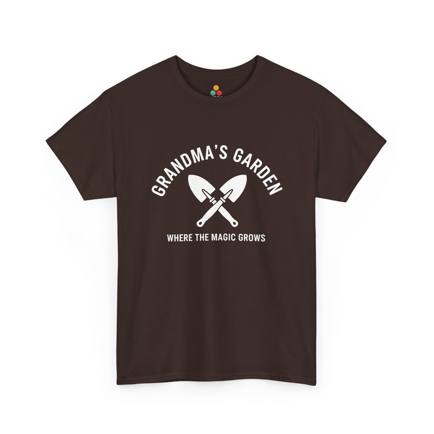 Grandma's Garden Where The Magic Grows T-Shirt – Funny Grandma Gardening Gift | TEEZOCA 