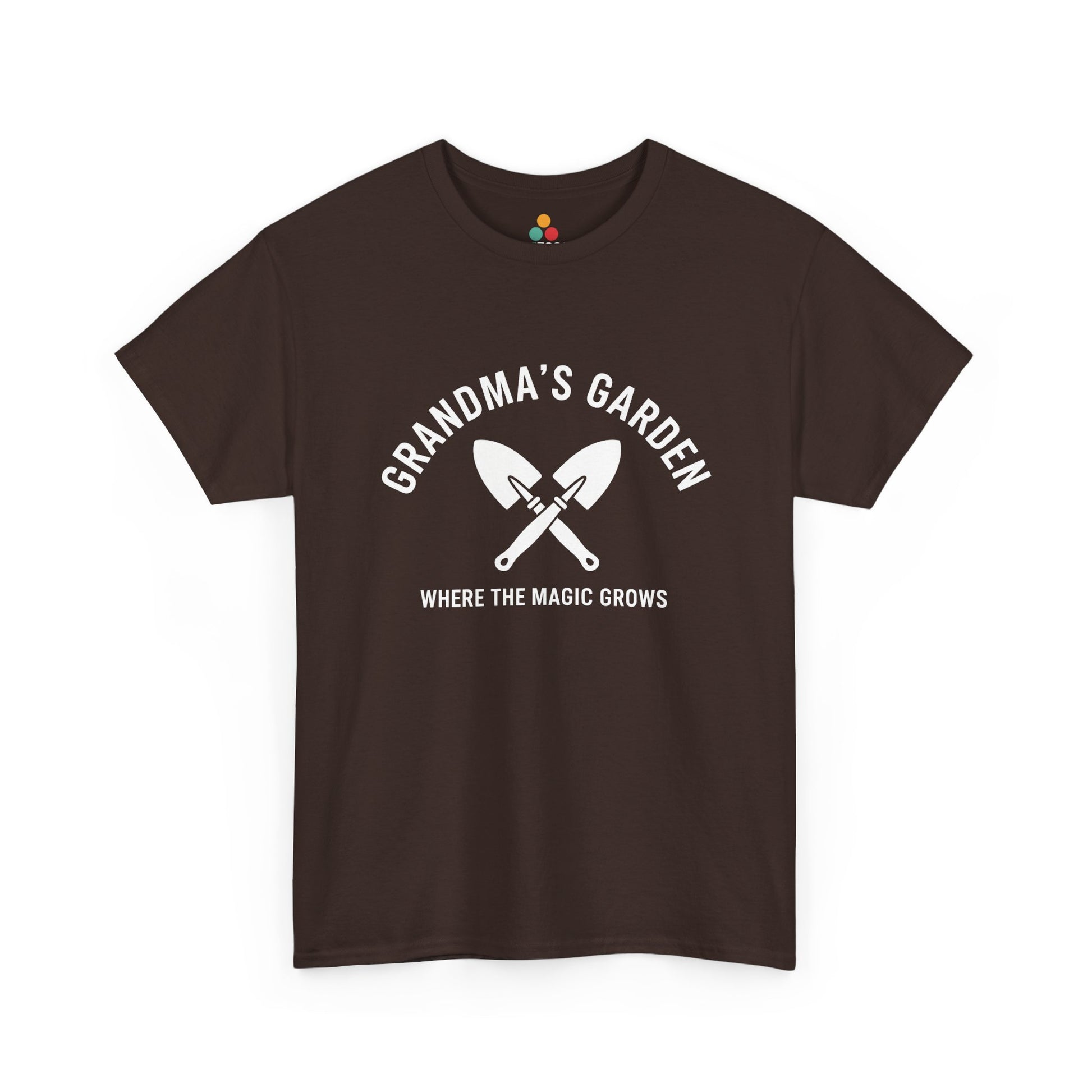 Grandma's Garden Where The Magic Grows T-Shirt – Funny Grandma Gardening Gift | TEEZOCA 