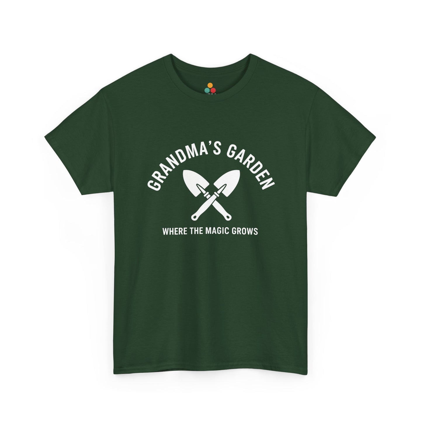 Grandma's Garden Where The Magic Grows T-Shirt – Funny Grandma Gardening Gift | TEEZOCA 