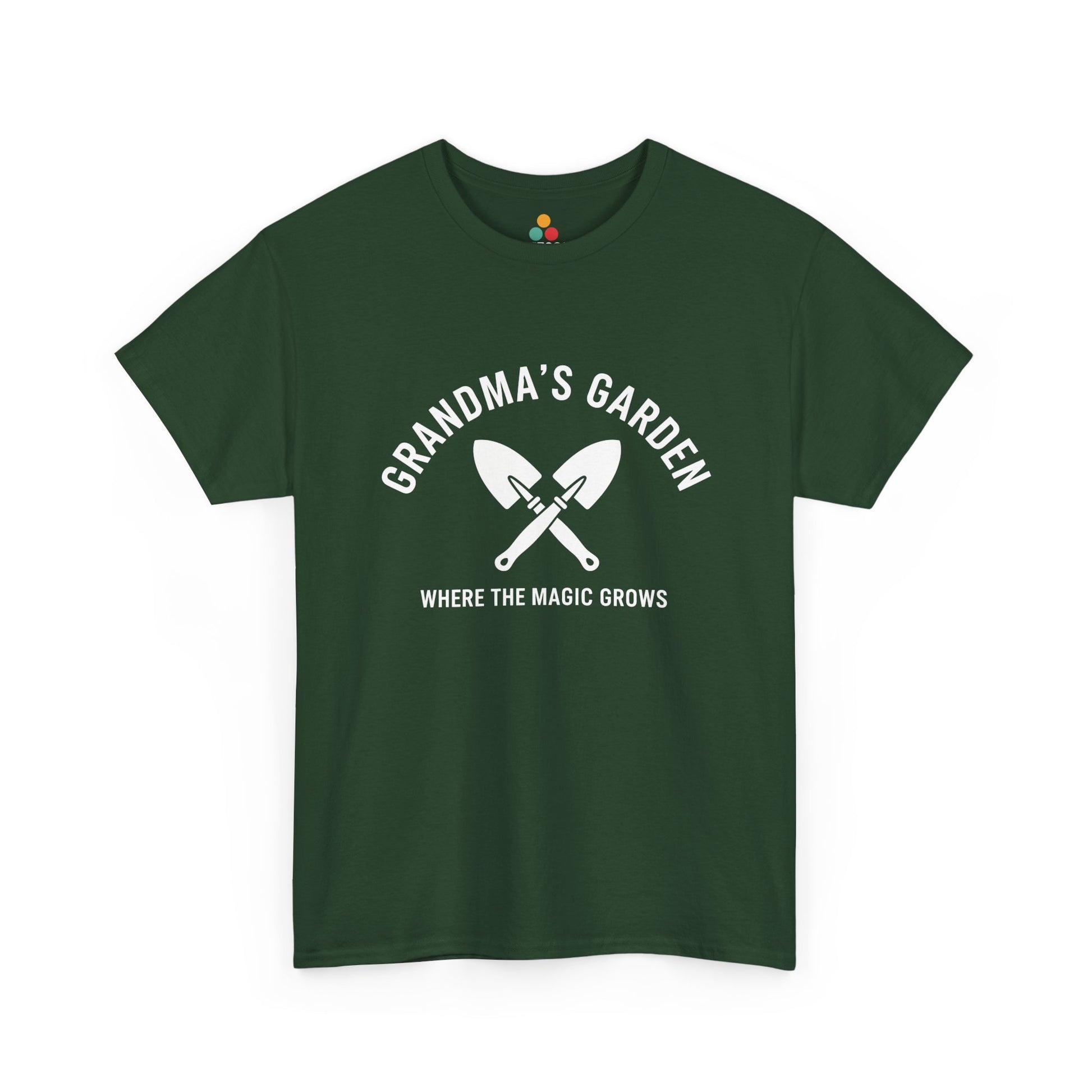 Grandma's Garden Where The Magic Grows T-Shirt – Funny Grandma Gardening Gift | TEEZOCA 