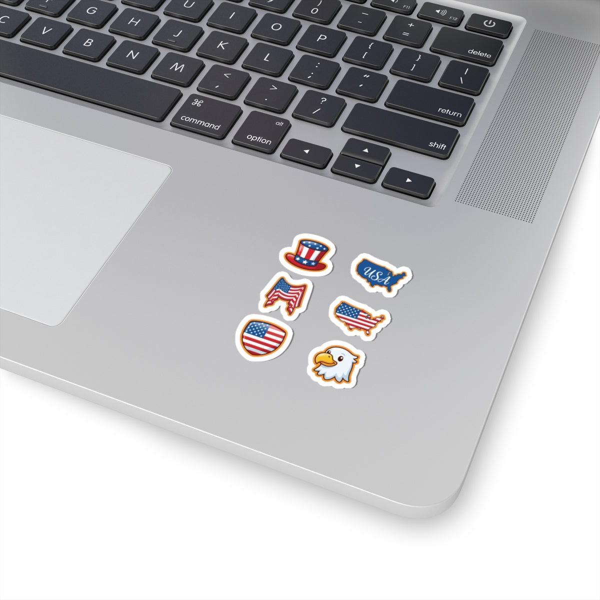 Patriotic USA Sticker Set – Cute 4th of July Aesthetic Sticker Pack | TEEZOCA 
