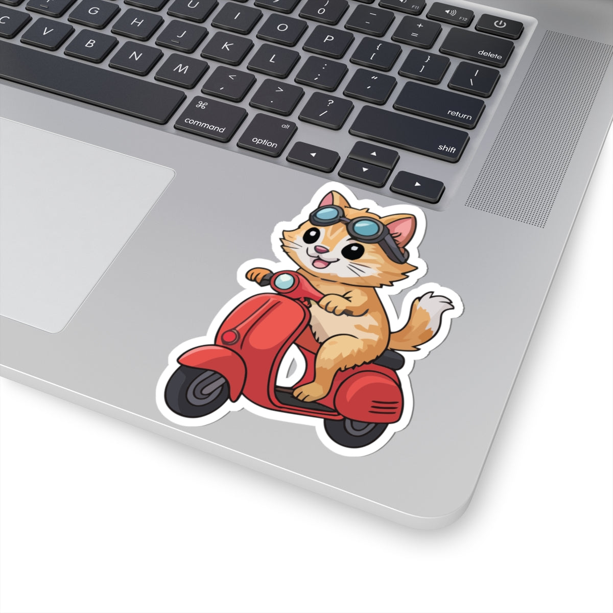 TEEZOCA cat scooter sticker cute cartoon kitten