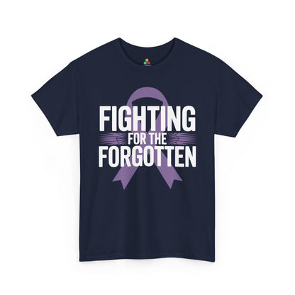 Fighting for the Forgotten Alzheimer Awareness Unisex T-shirt | TEEZOCA 