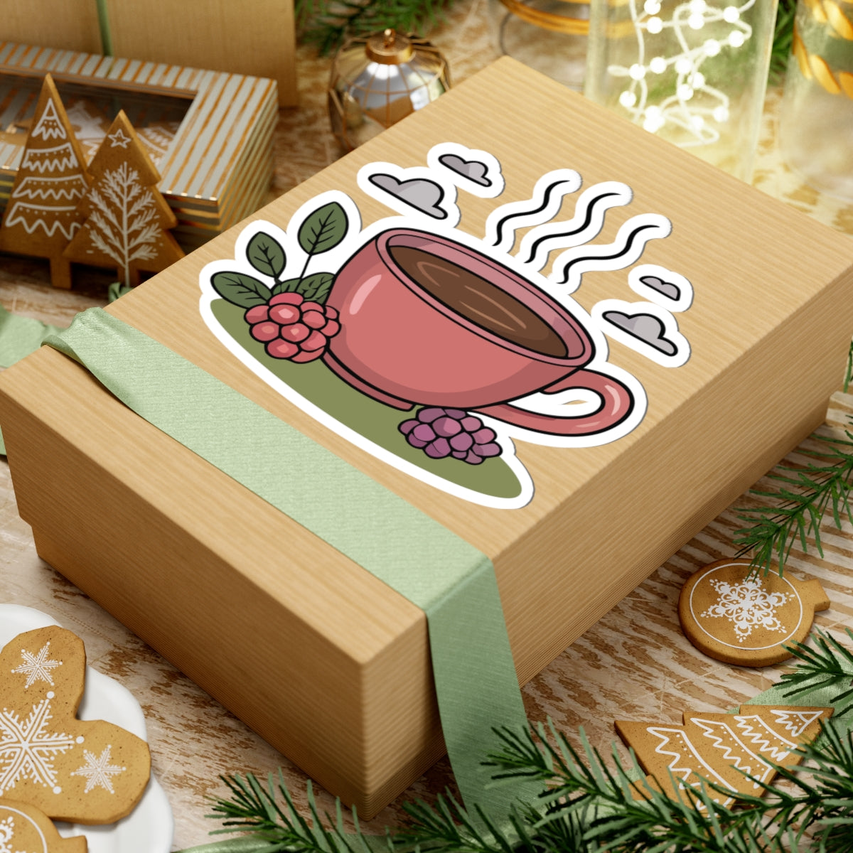 TEEZOCA warm coffee drink cozy nature design