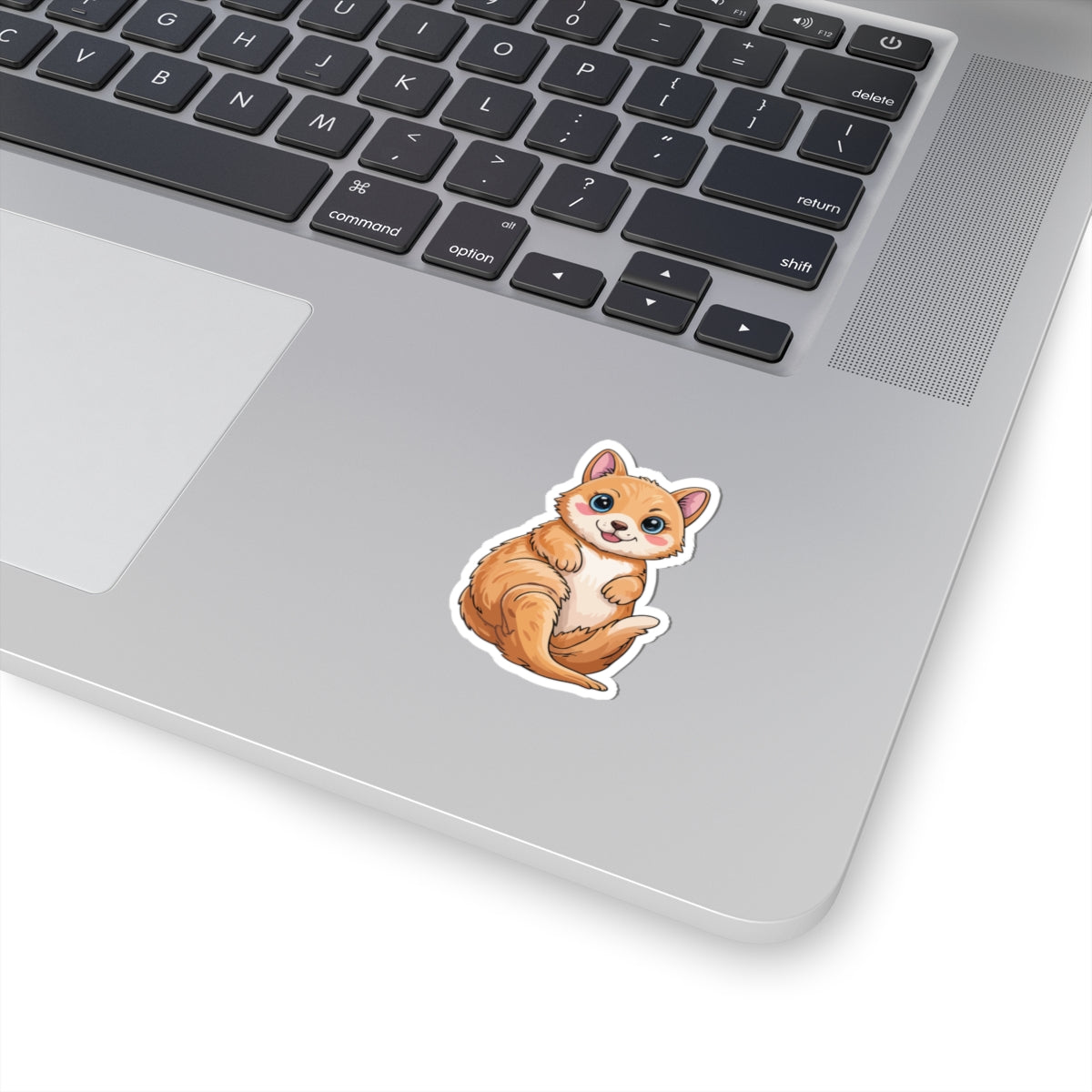 TEEZOCA kawaii fox sticker smiling woodland animal