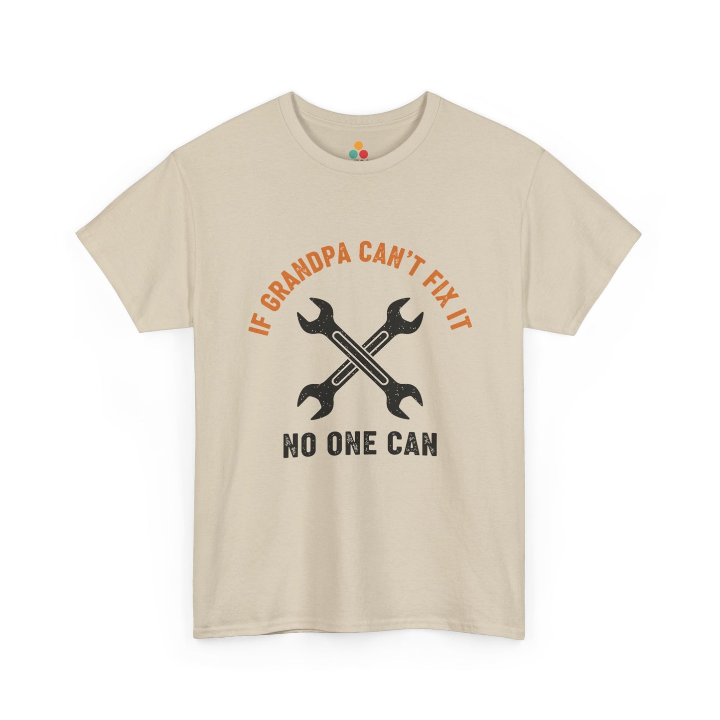 If Grandpa Can’t Fix It No One Can T-Shirt – Funny Mechanic Grandpa Gift | TEEZOCA 