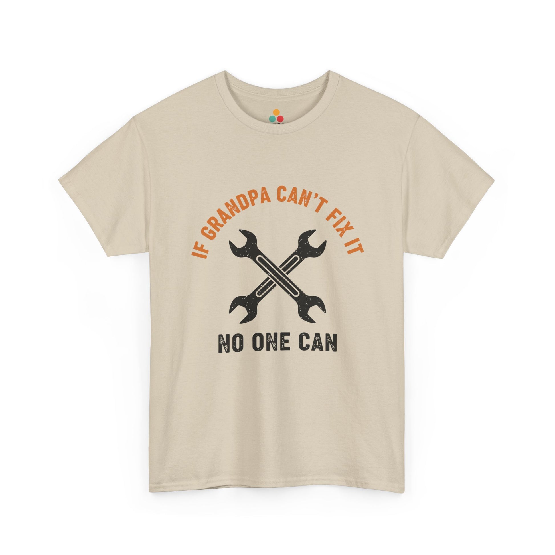 If Grandpa Can’t Fix It No One Can T-Shirt – Funny Mechanic Grandpa Gift | TEEZOCA 