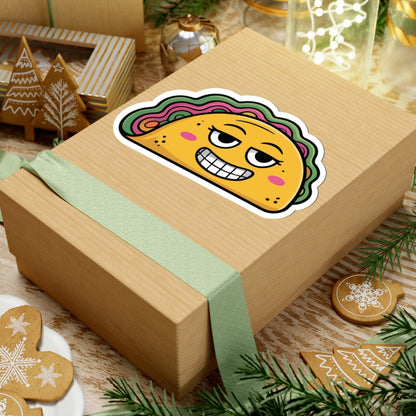 TEEZOCA cartoon taco sticker food character
