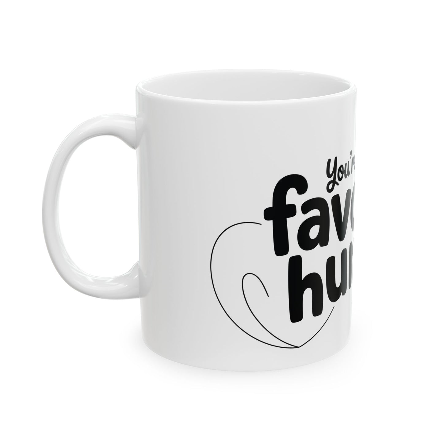 TEEZOCA romantic quote coffee mug for couples