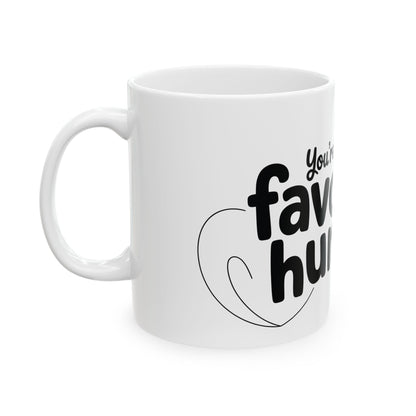 TEEZOCA romantic quote coffee mug for couples