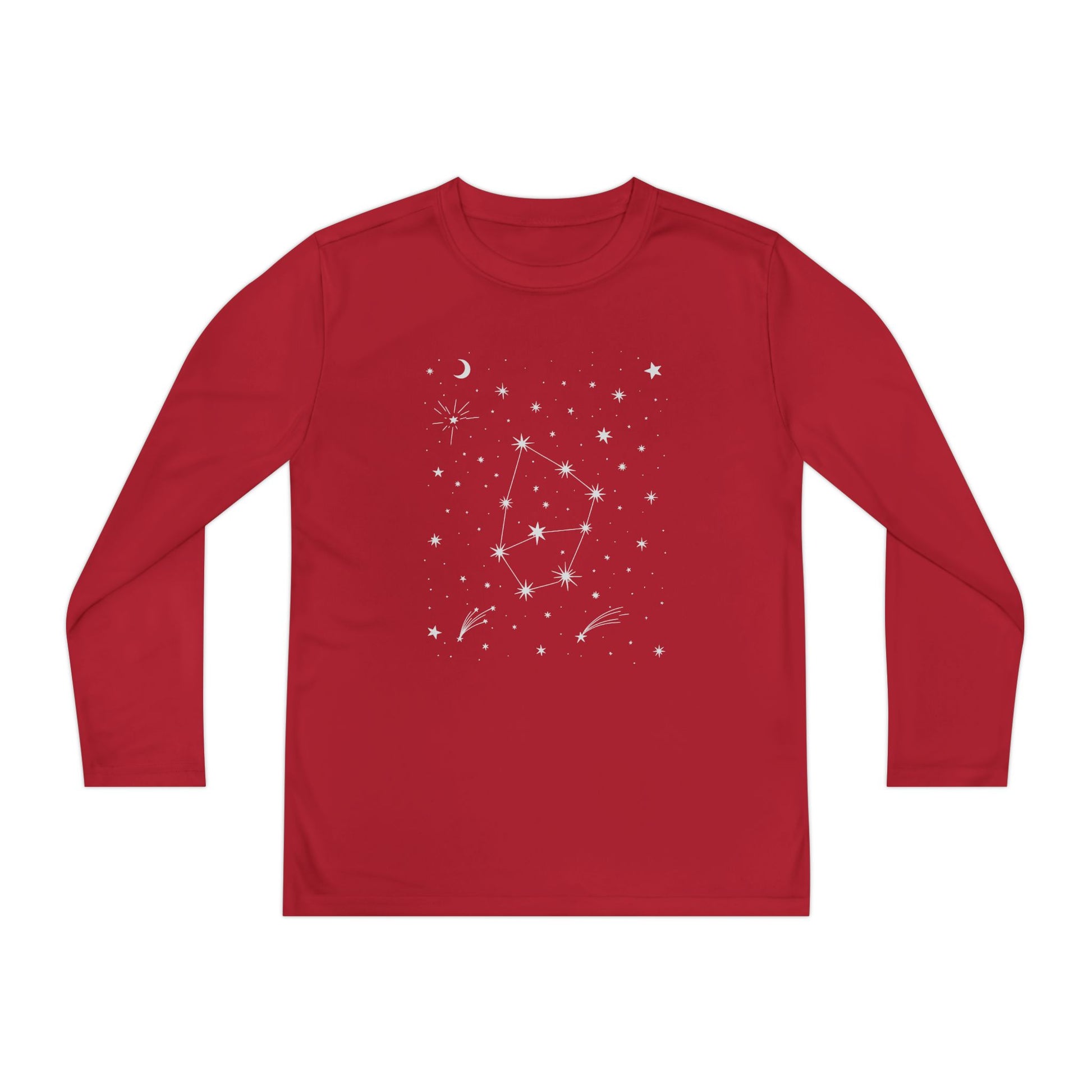 Youth Long Sleeve Tee — Star Constellation Graphic TEEZOCA