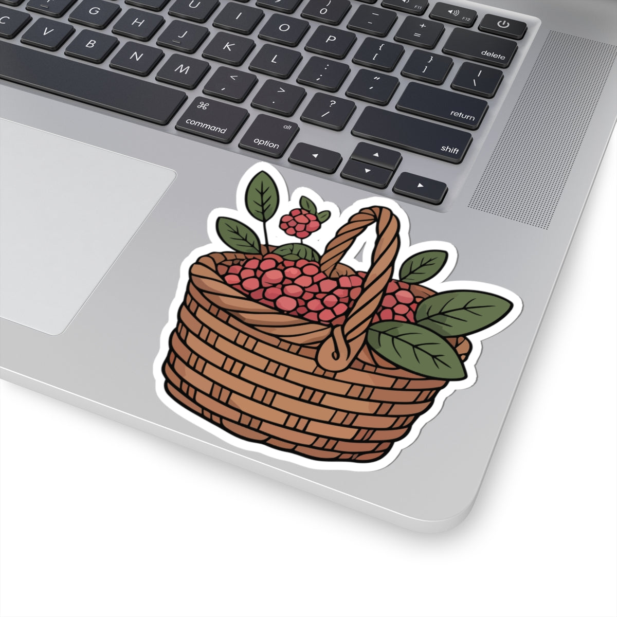 TEEZOCA berry basket sticker illustration