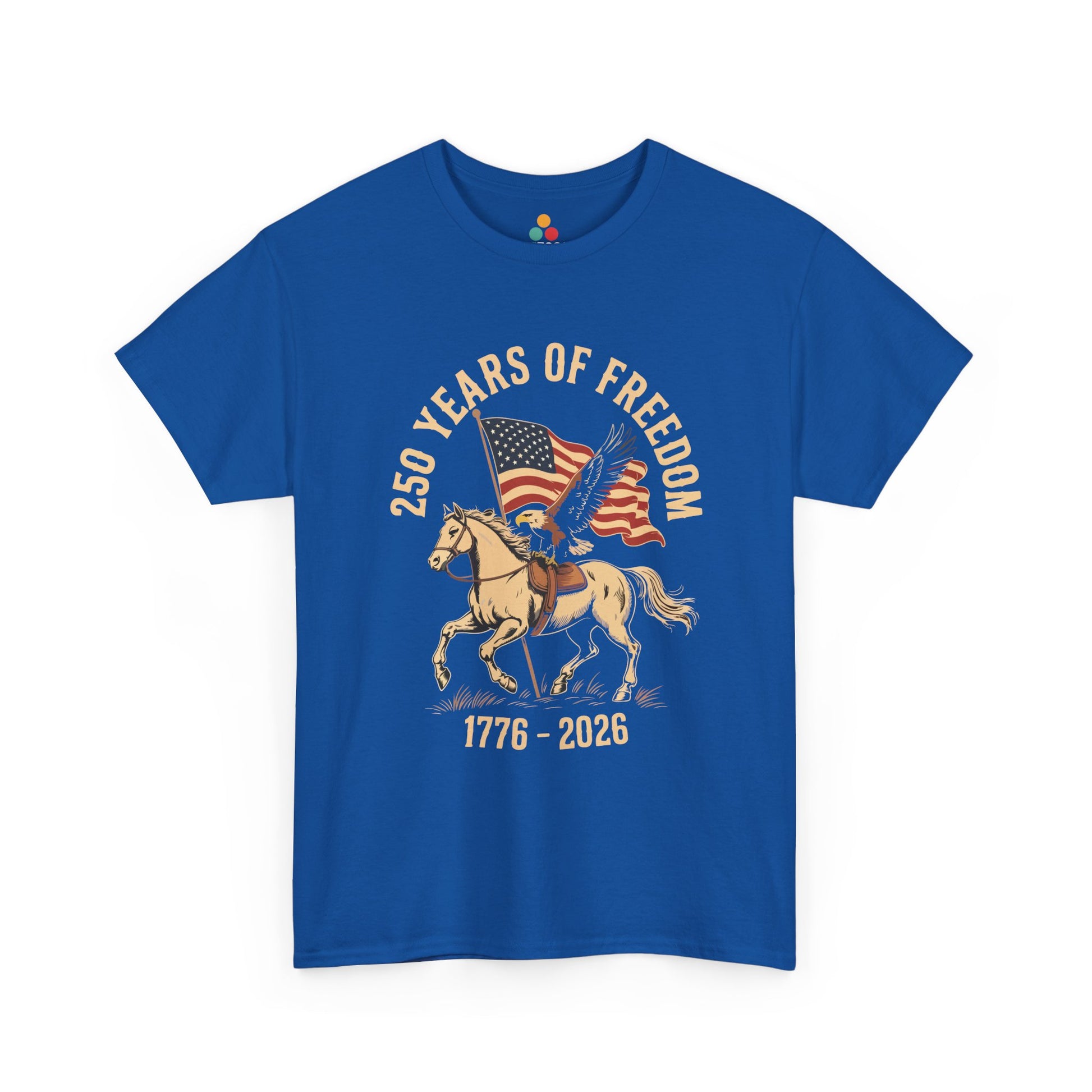 American Patriot Shirt — Vintage Patriotic Horse T-shirt for 2026 | TEEZOCA 