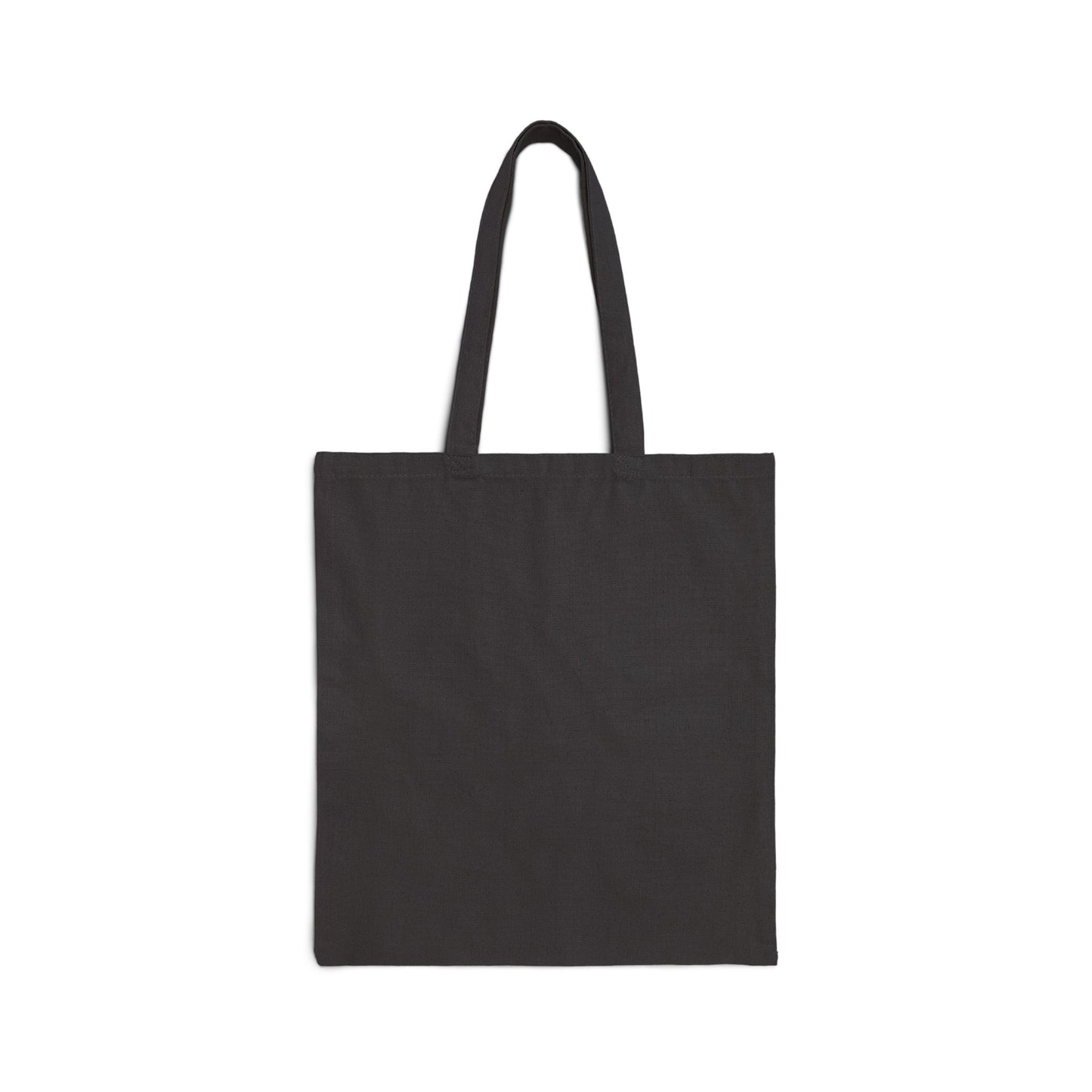 Positive quote Good Vibes Only in colorful text displayed on a TEEZOCA tote bag
