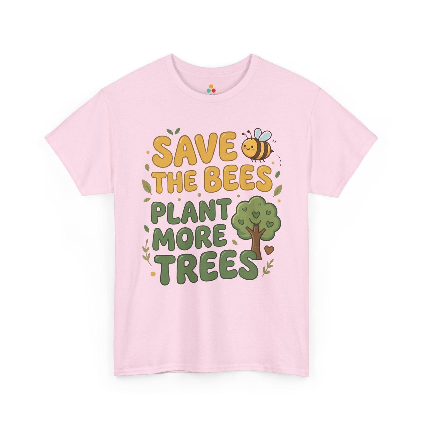 Save the Bees Plant More Trees Cute Eco Unisex T-shirt | TEEZOCA 