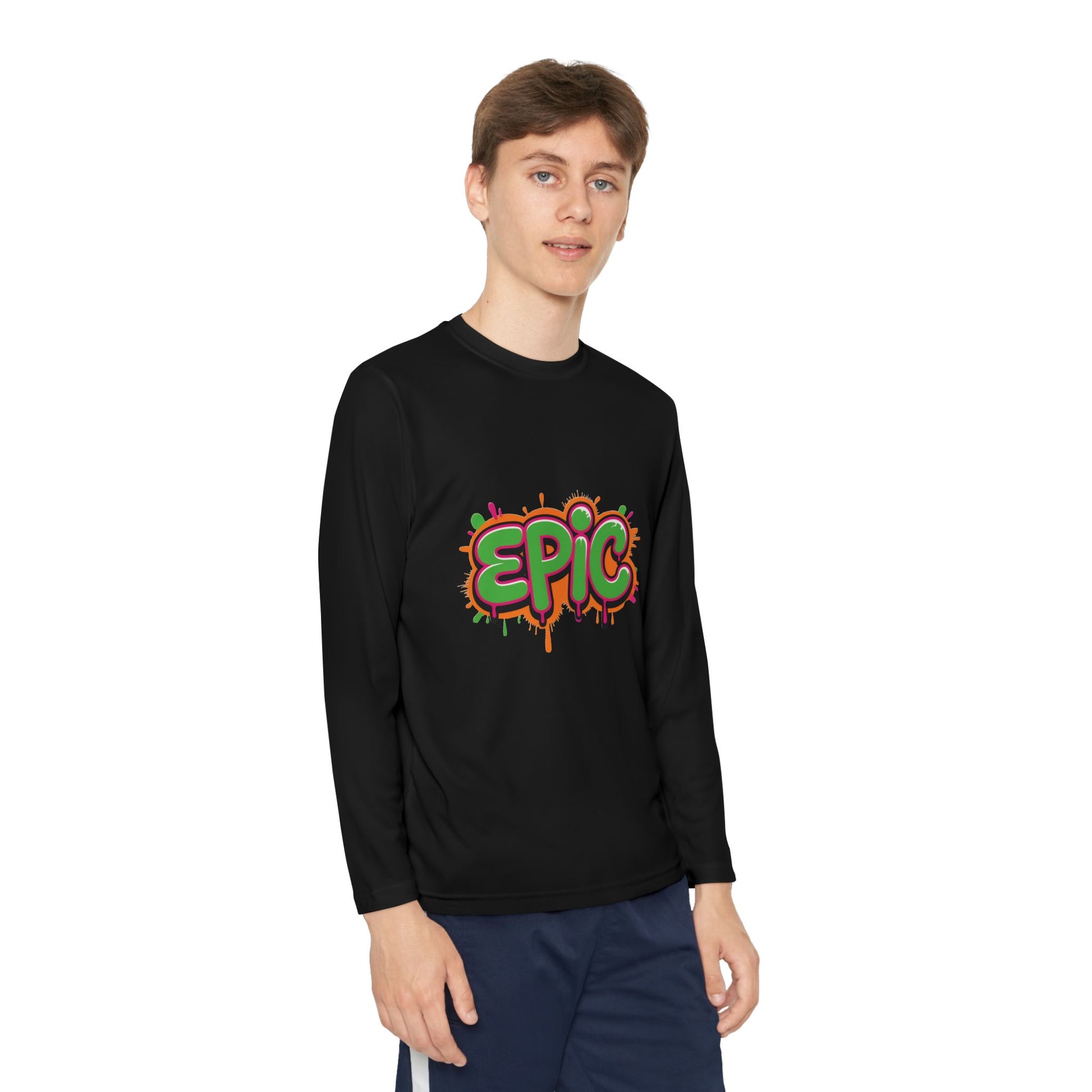 EPIC Graffiti Style Kids Long Sleeve T-Shirt | TEEZOCA 