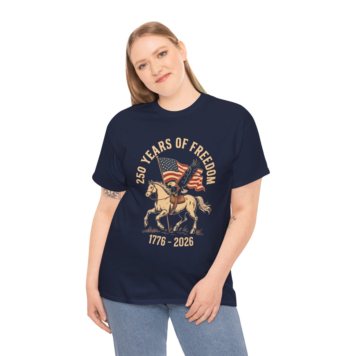 American Patriot Shirt — Vintage Patriotic Horse T-shirt for 2026 | TEEZOCA 