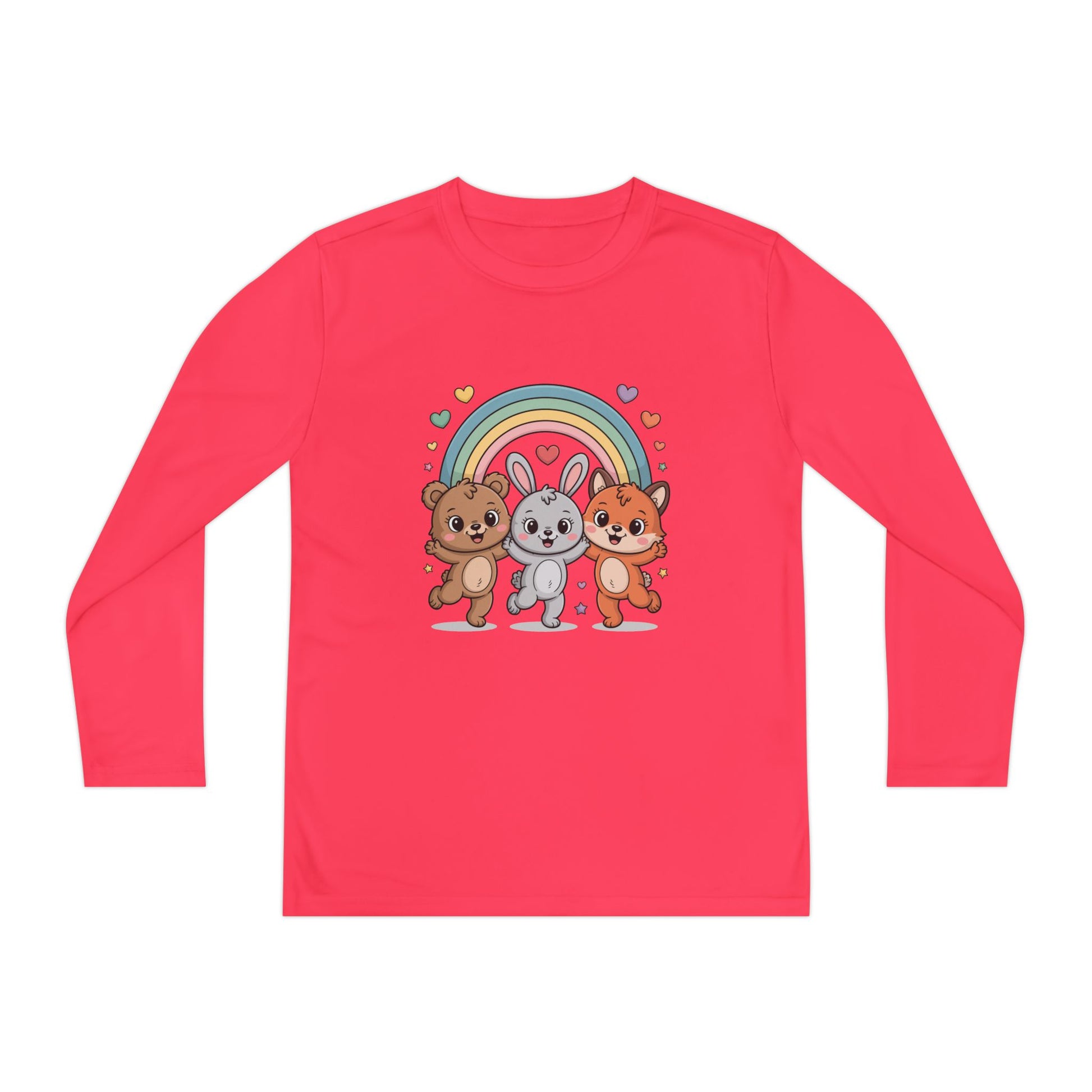 Rainbow Friends Kids Long Sleeve T-Shirt TEEZOCA