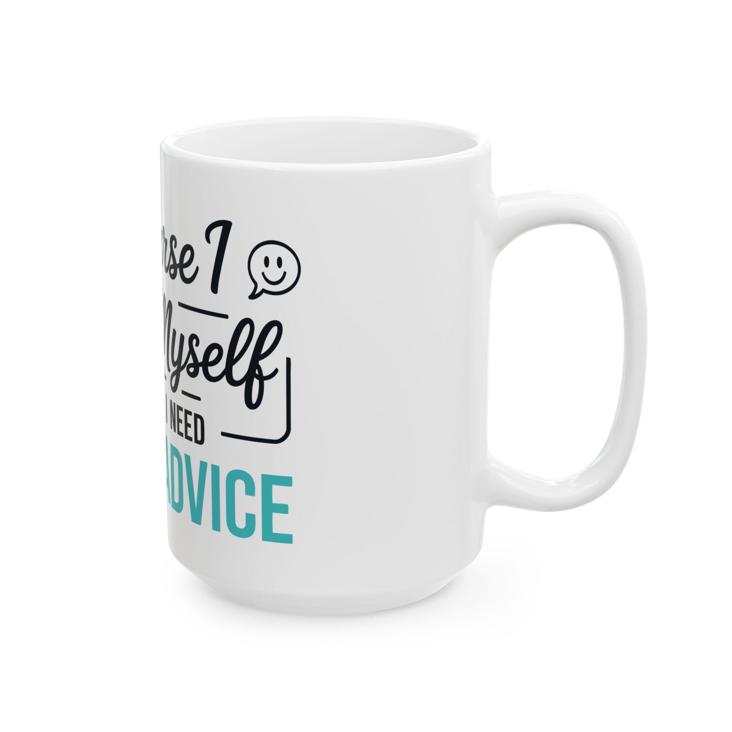 TEEZOCA sarcastic ceramic mug for daily coffee