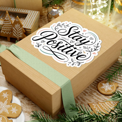 TEEZOCA positive mindset quote sticker pastel hand lettering