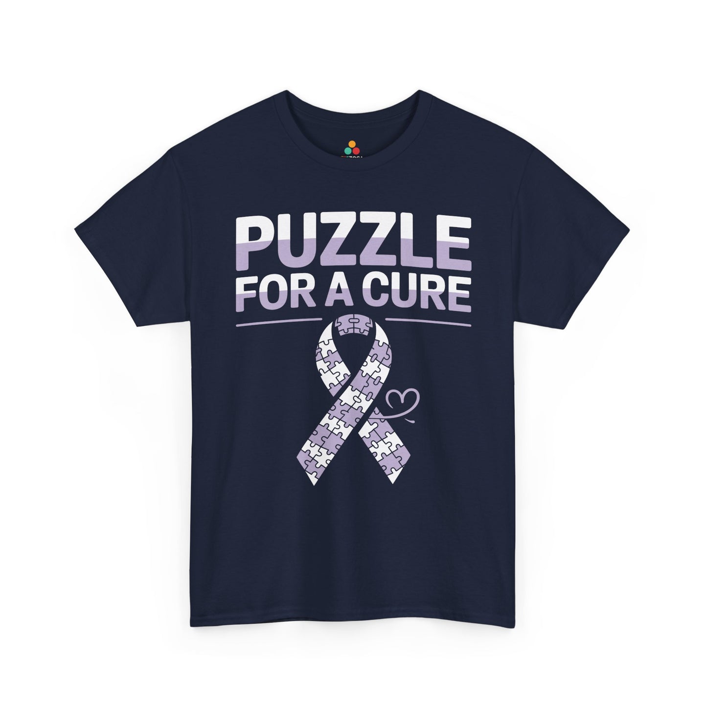 Puzzle for a Cure Alzheimer Awareness Unisex T-shirt | TEEZOCA 