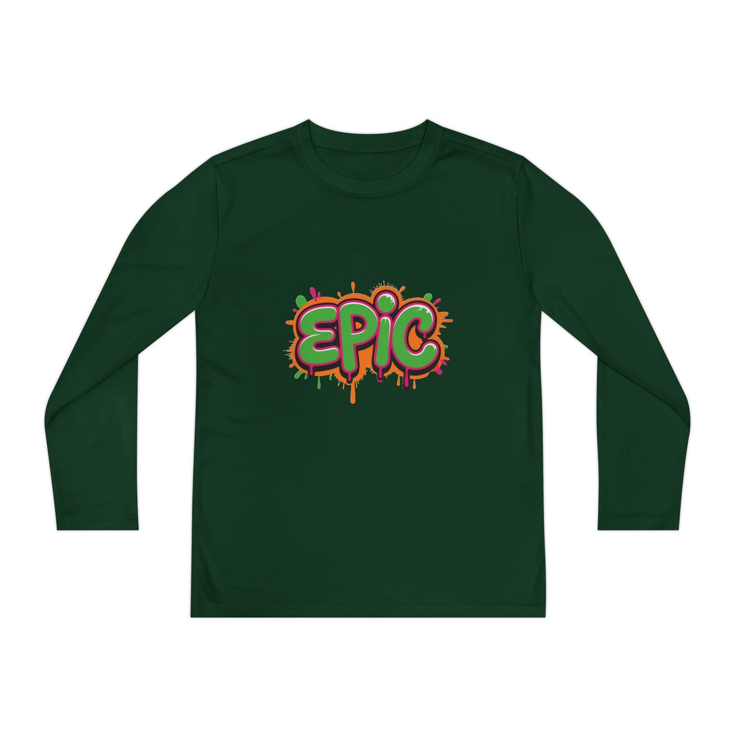 EPIC Graffiti Style Kids Long Sleeve T-Shirt | TEEZOCA 