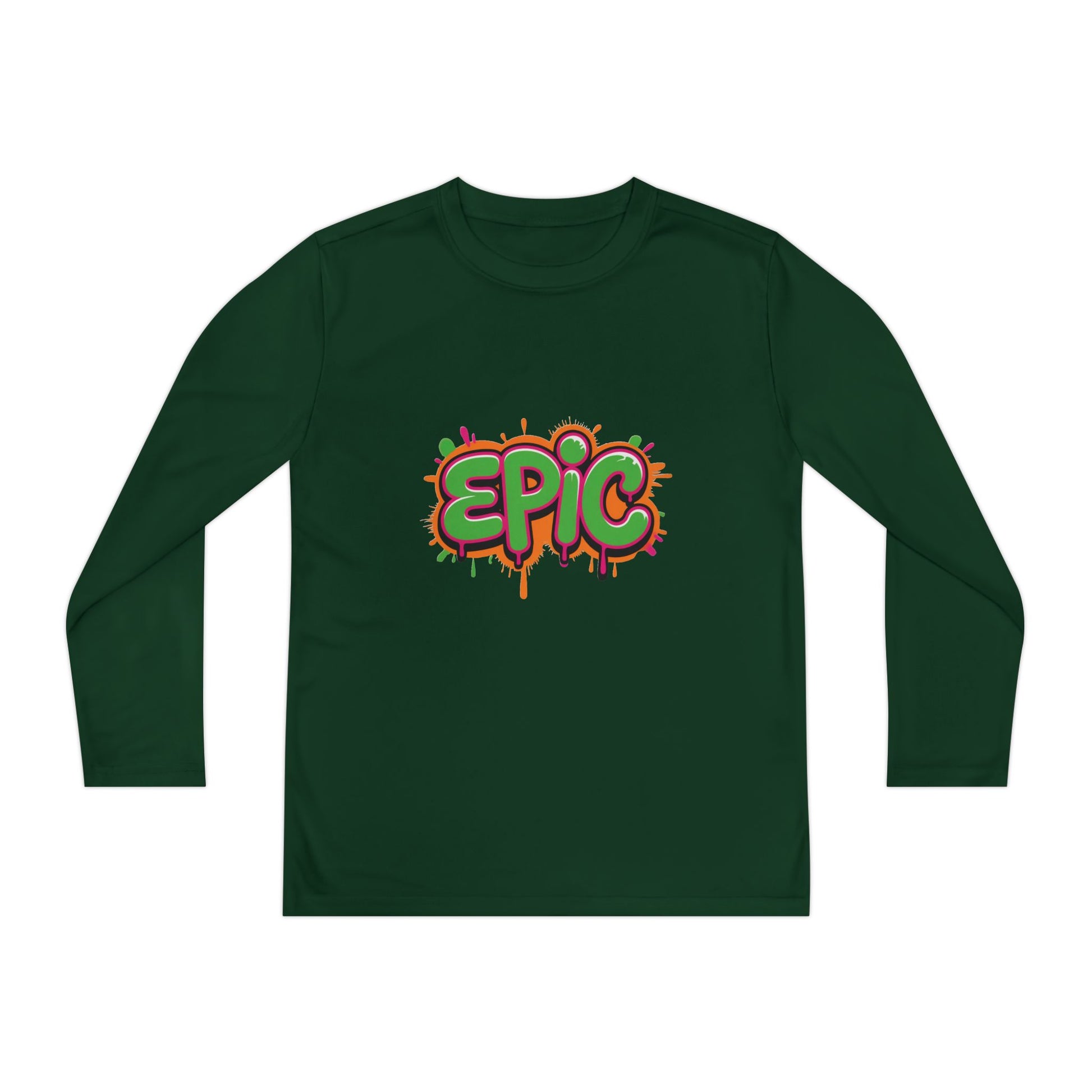 EPIC Graffiti Style Kids Long Sleeve T-Shirt | TEEZOCA 