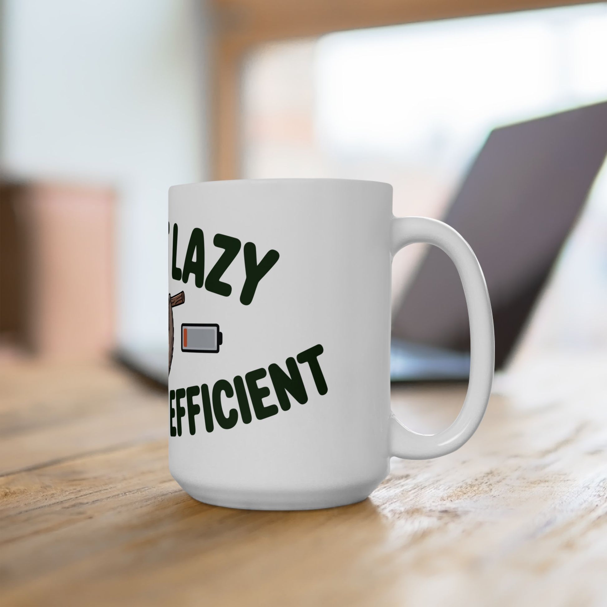 TEEZOCA energy efficient funny quote mug