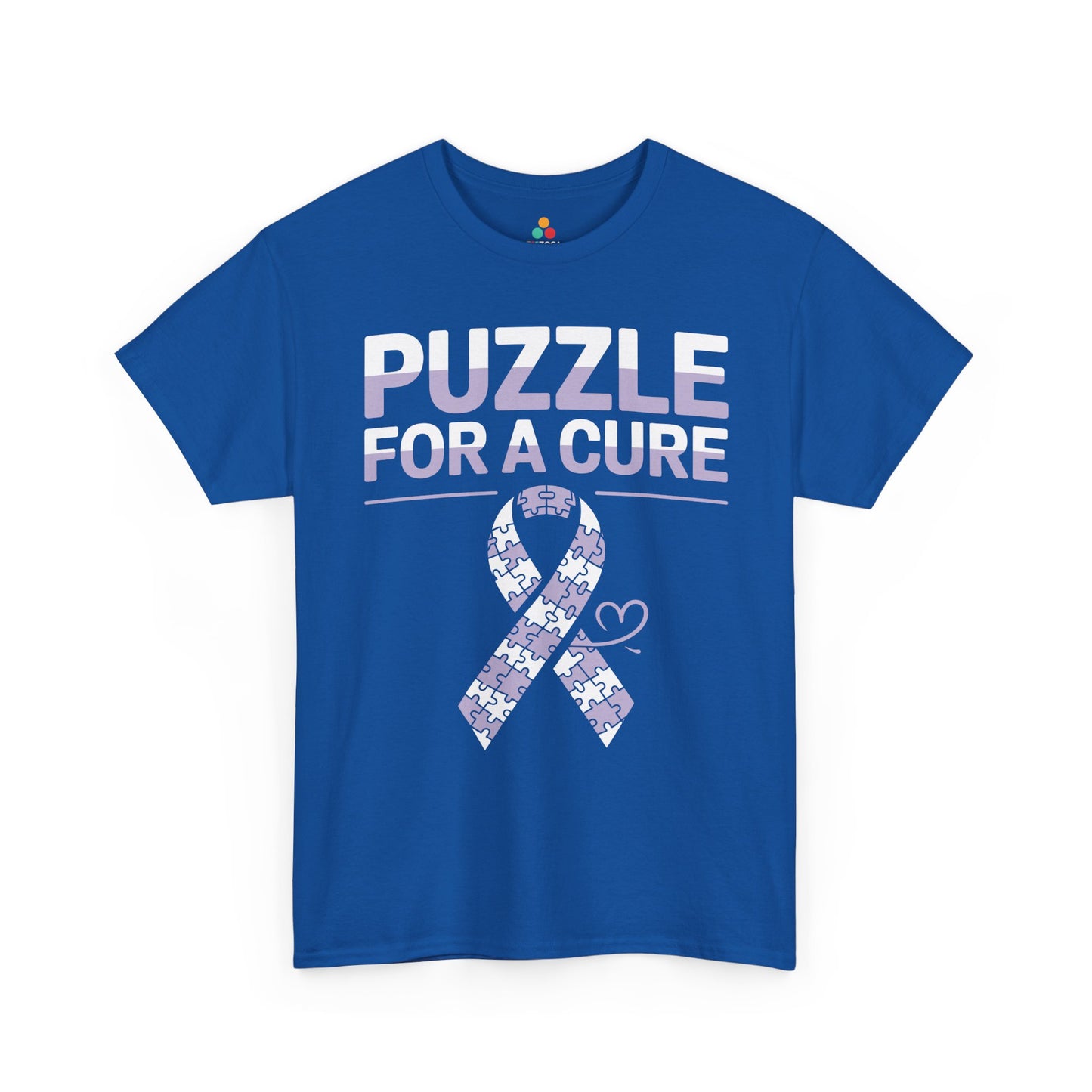 Puzzle for a Cure Alzheimer Awareness Unisex T-shirt | TEEZOCA 