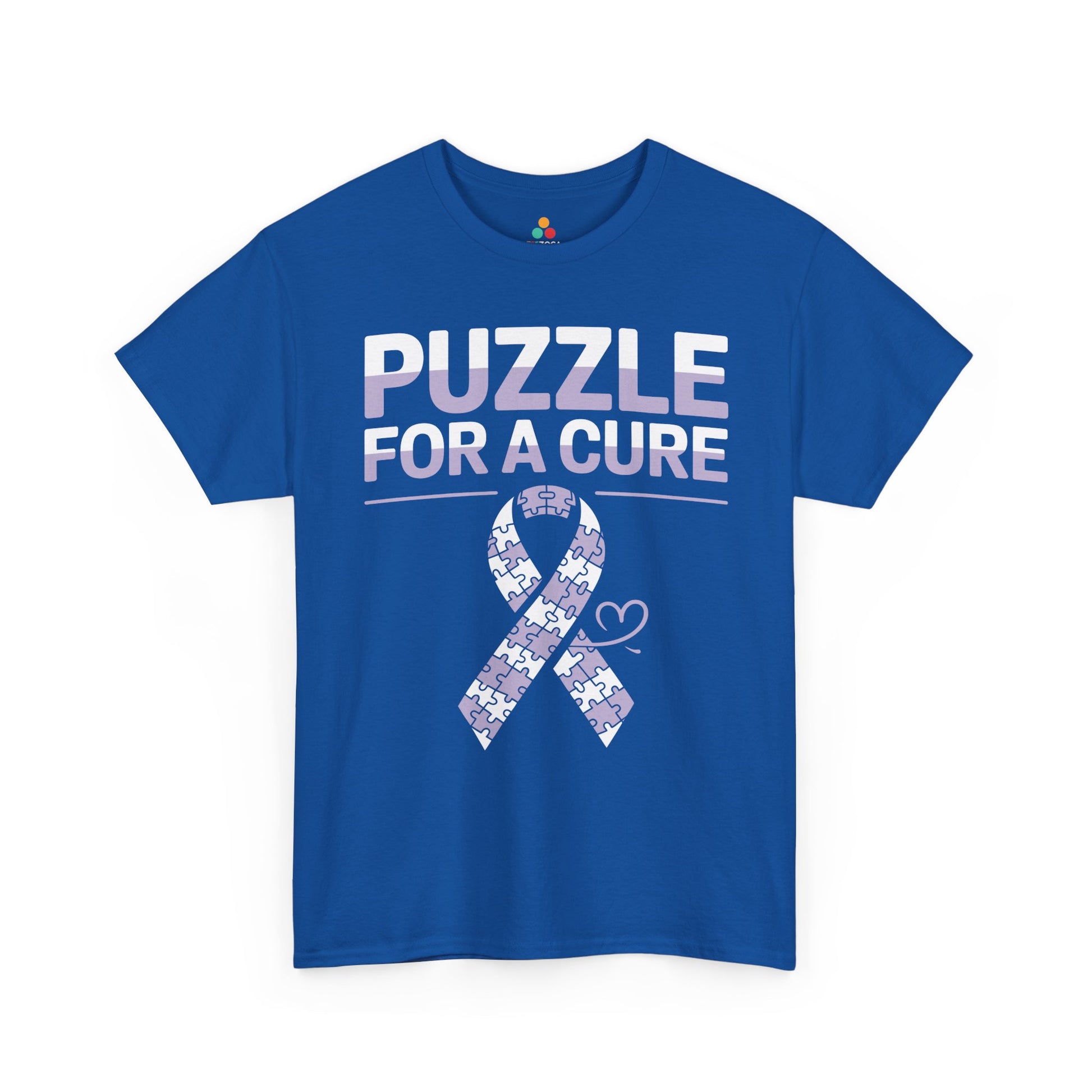 Puzzle for a Cure Alzheimer Awareness Unisex T-shirt | TEEZOCA 
