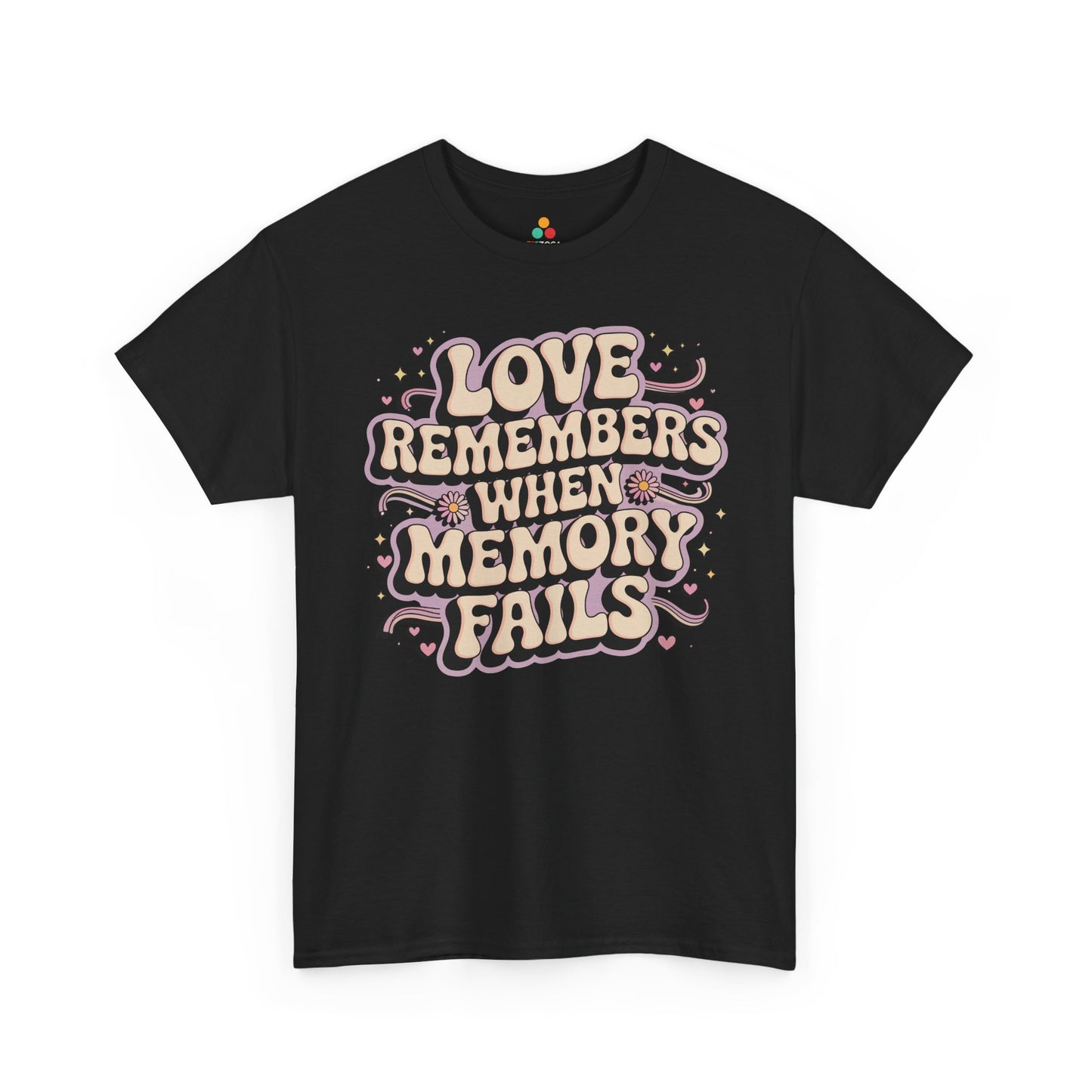 Love Remembers When Memory Fails Alzheimer’s Awareness Unisex T-shirt | TEEZOCA 