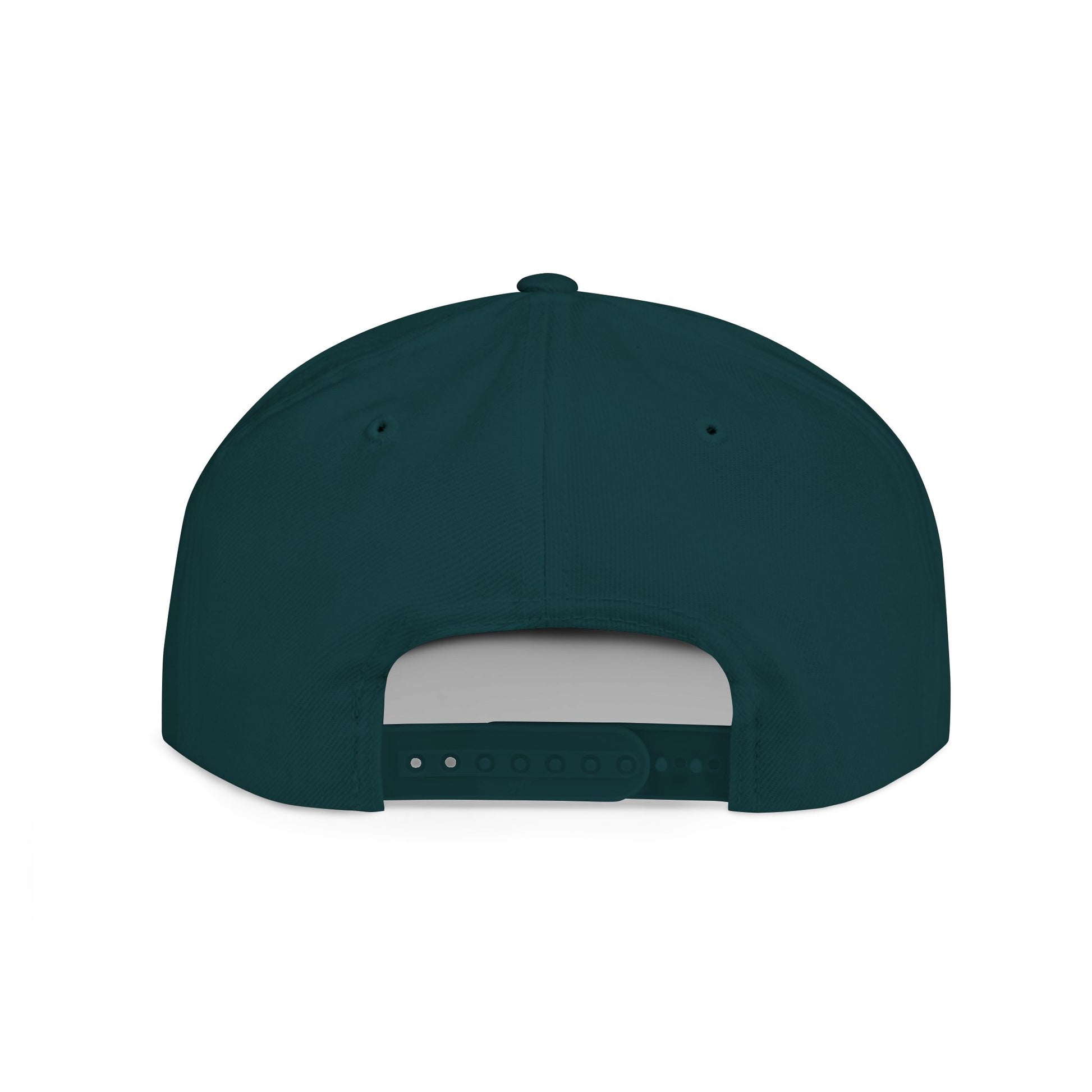 Dark navy baseball cap on a white background