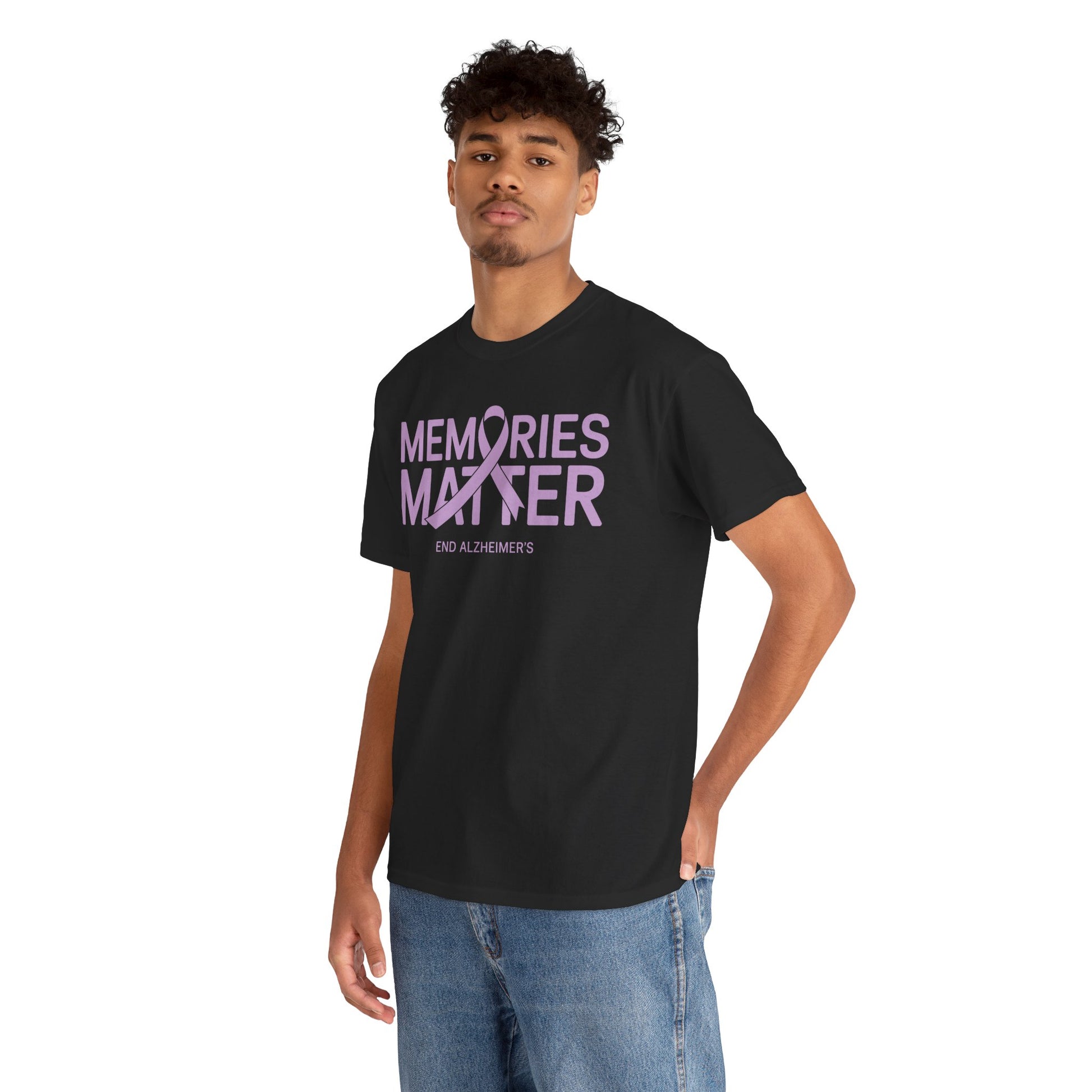 Memories Matter End Alzheimer’s Unisex T-shirt Support Tee | TEEZOCA 