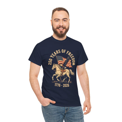 American Patriot Shirt — Vintage Patriotic Horse T-shirt for 2026 | TEEZOCA 