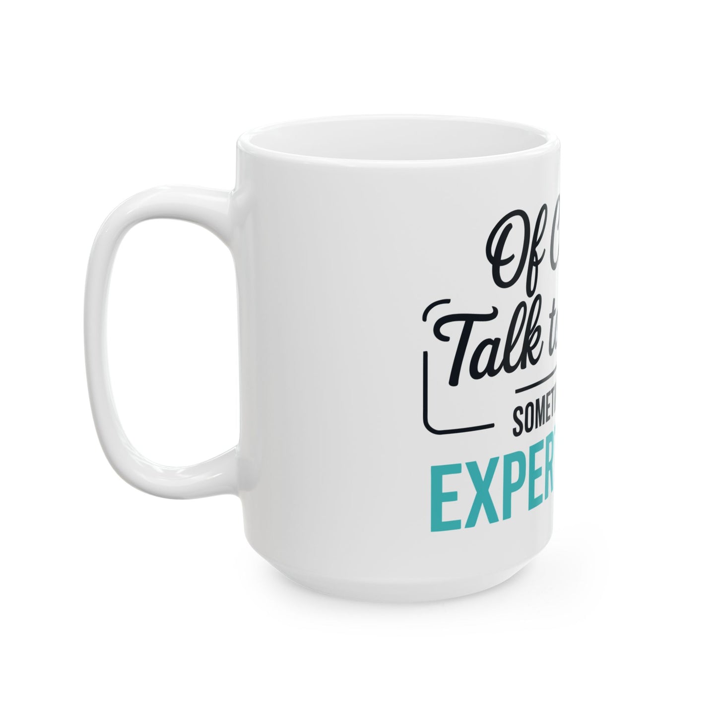 TEEZOCA funny inner dialogue coffee mug