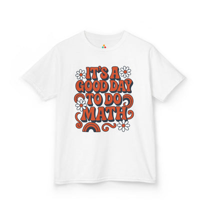 It’s A Good Day To Do Math Retro School Kids T-shirt | TEEZOCA back to school math slogan Kids T-shirt