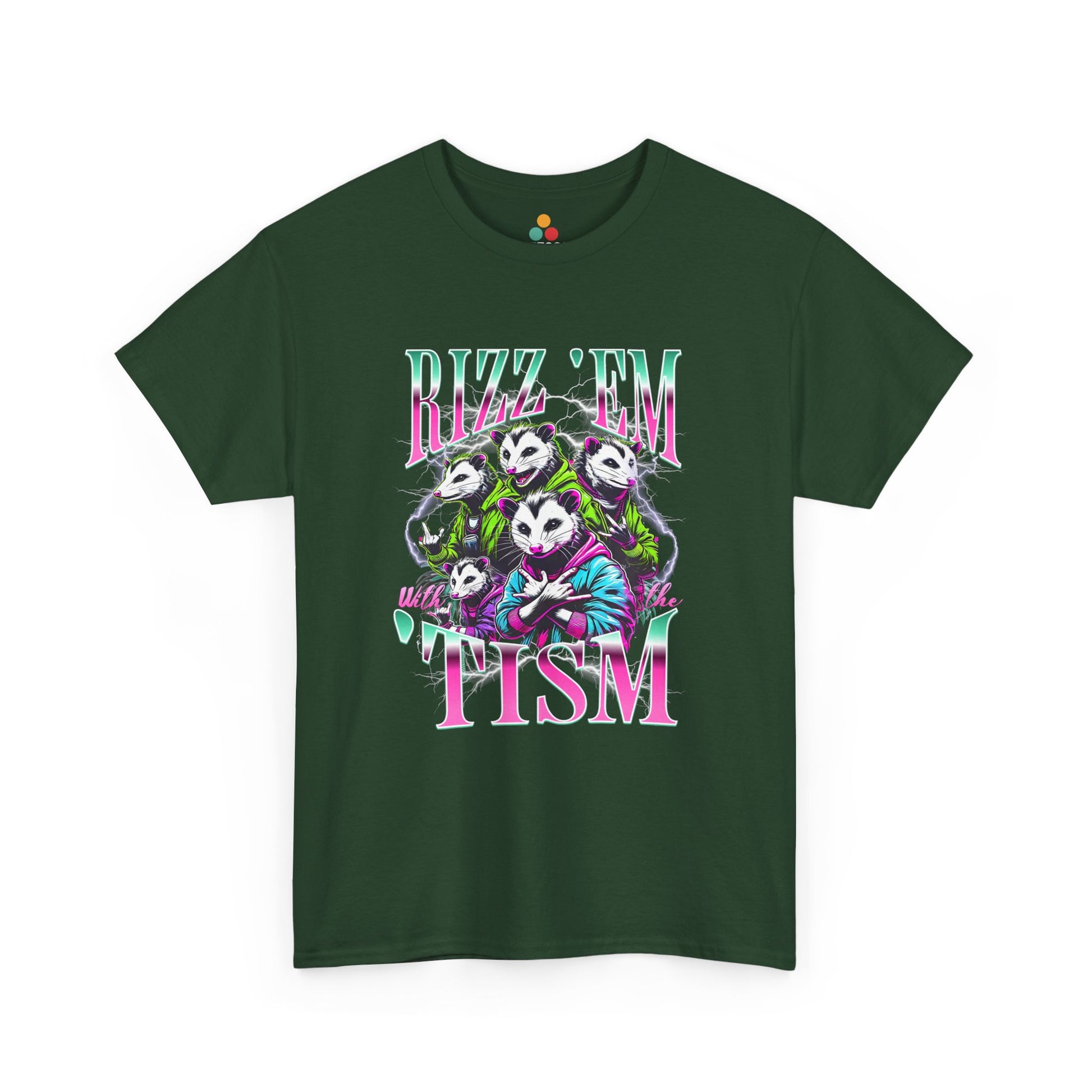 "Olive green t‑shirt with white 'Professional Boundary Tester' slogan, flat view."

