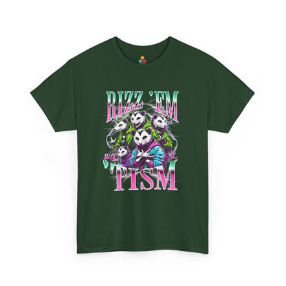 "Olive green t‑shirt with white 'Professional Boundary Tester' slogan, flat view."

