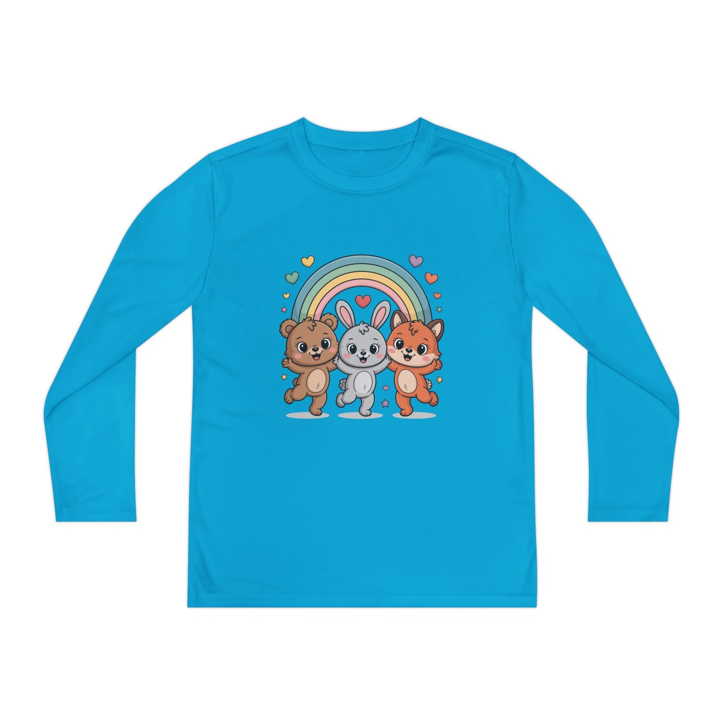 Rainbow Friends Kids Long Sleeve T-Shirt TEEZOCA
