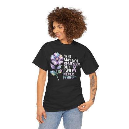 You May Not Remember Unisex T-shirt – Alzheimer's Awareness | TEEZOCA 