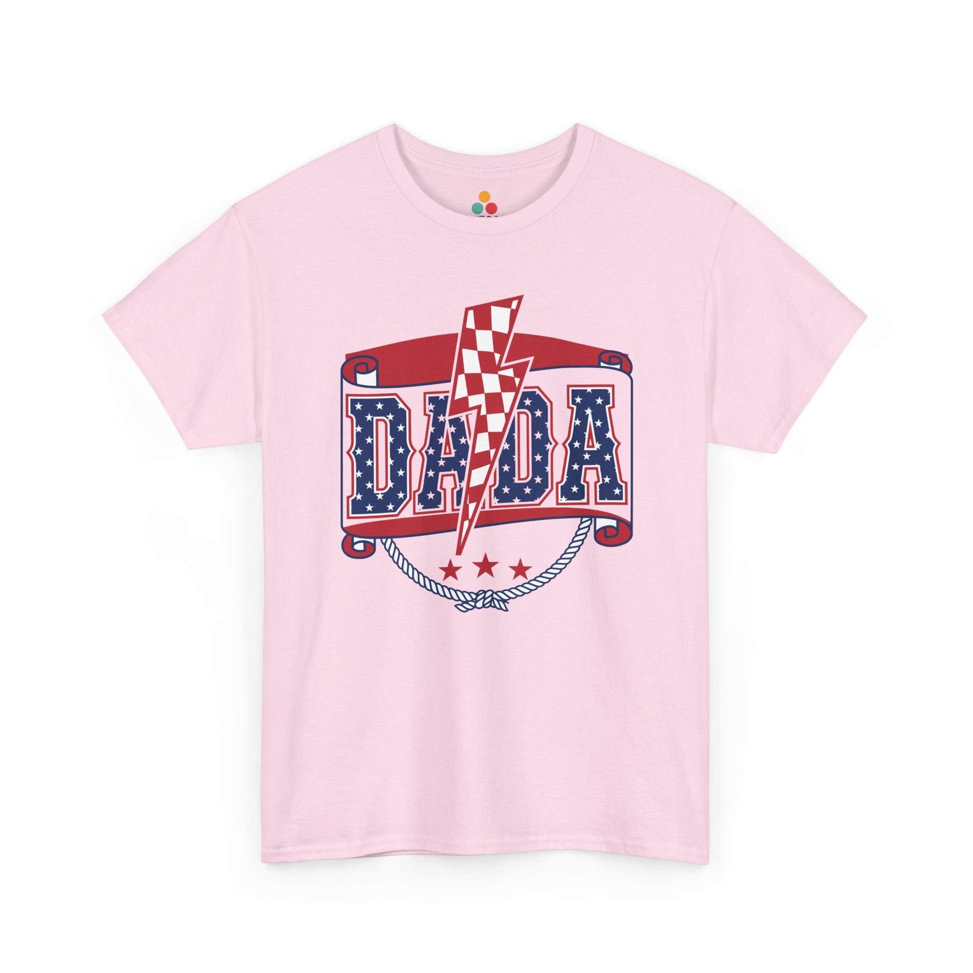 Patriotic DADA Banner T-Shirt – 4th of July Dad Gift American Flag Tee | TEEZOCA 