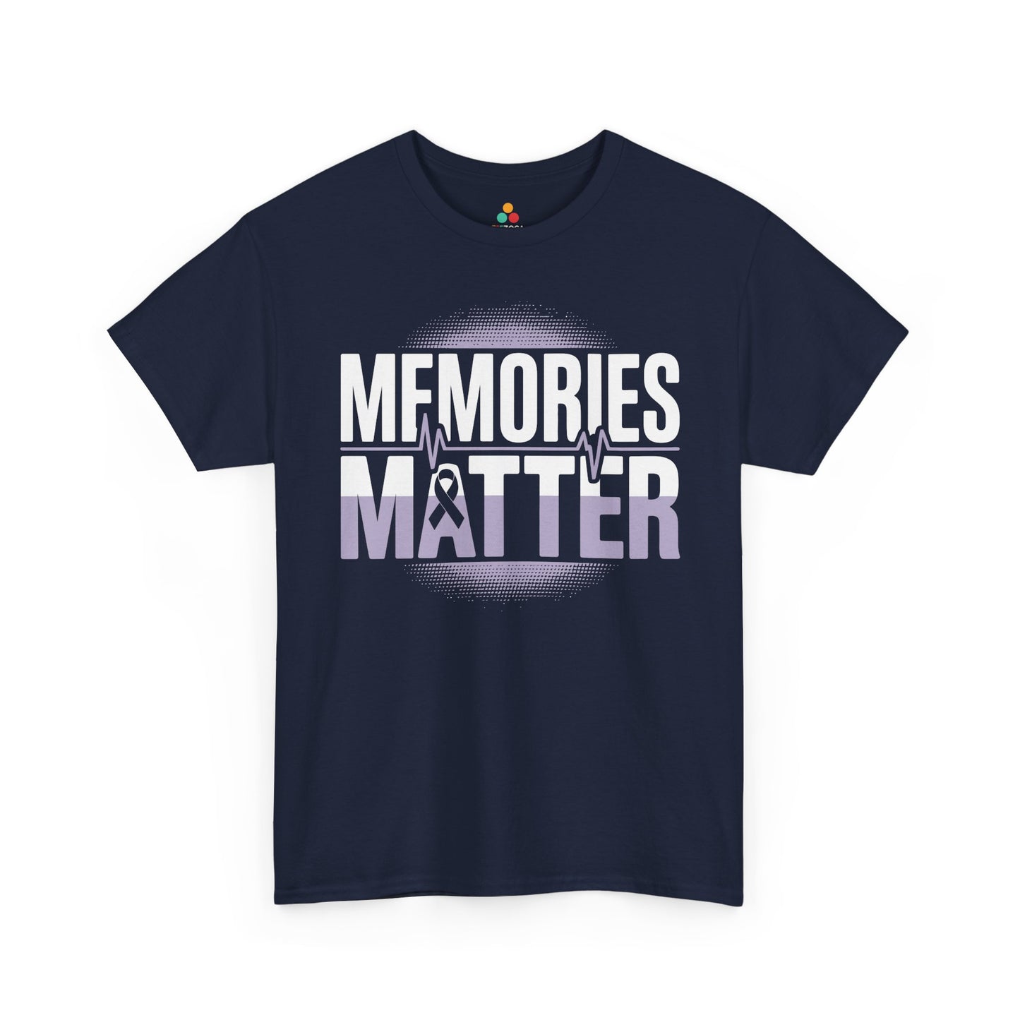 Memories Matter Unisex T-shirt Alzheimer Awareness Ribbon | TEEZOCA 
