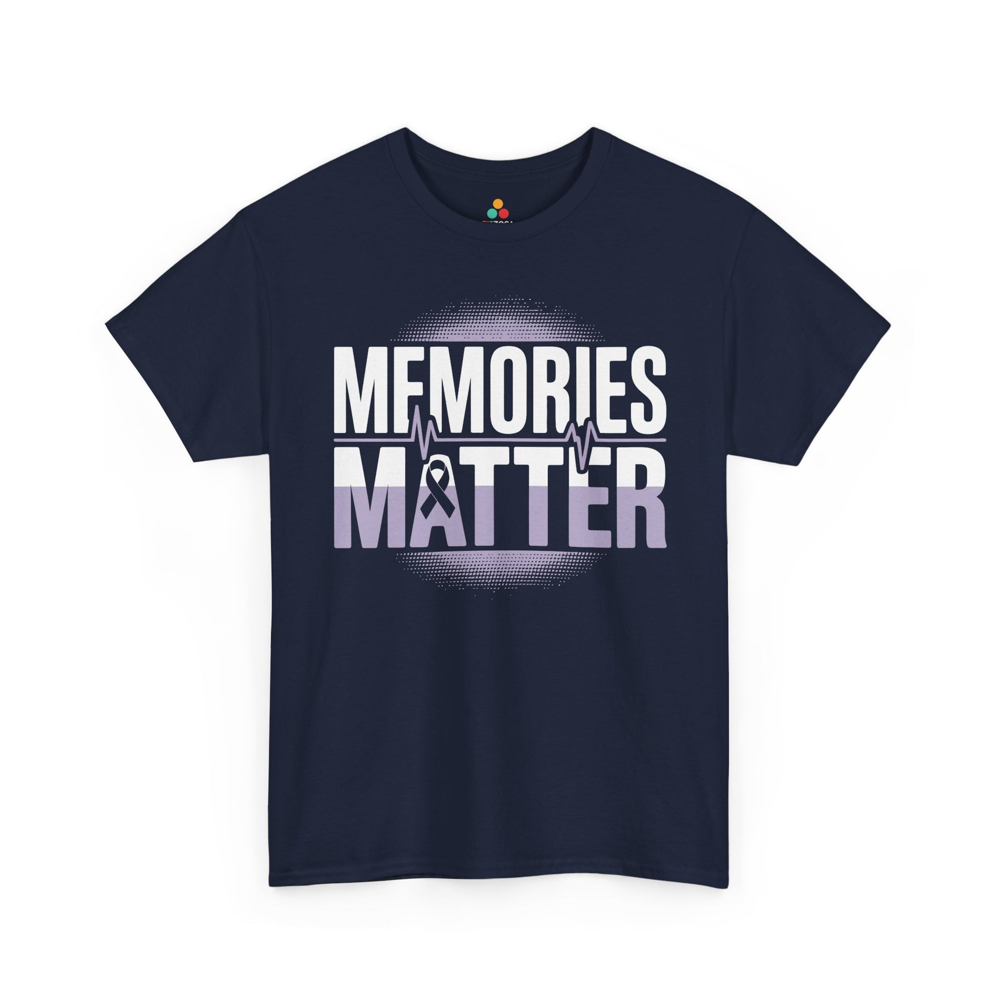 Memories Matter Unisex T-shirt Alzheimer Awareness Ribbon | TEEZOCA 